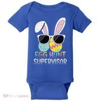 Bunny Rabbit Easter Egg Hunt Supervisor Funny Baby Bodysuit thumb 0