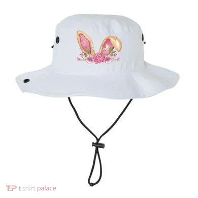 Bunny Rabbit Ears Cute Illustration Easter Bucket Hat