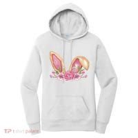 Bunny Rabbit Ears Cute Illustration Easter Women's Hoodie thumb 0
