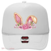 Bunny Rabbit Ears Cute Illustration Easter Hat thumb 0