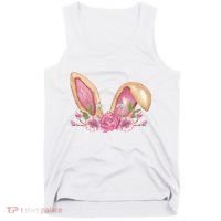 Bunny Rabbit Ears Cute Illustration Easter Tank Top thumb 0