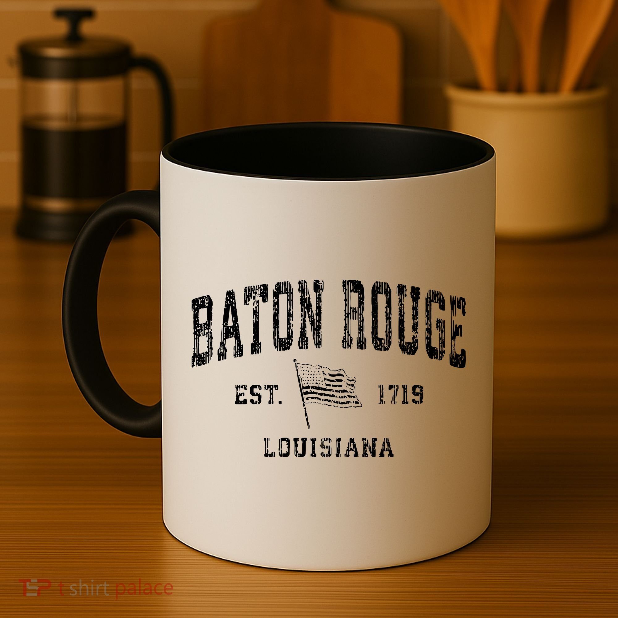 Baton Rouge Est 1719 Louisiana Coffee Mug