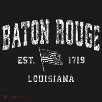 Baton Rouge Est 1719 Louisiana Ornament thumb 1