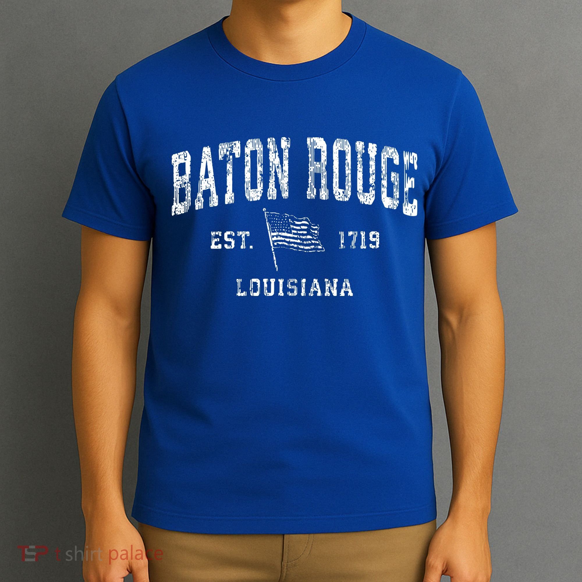 Baton Rouge Est 1719 Louisiana T-Shirt