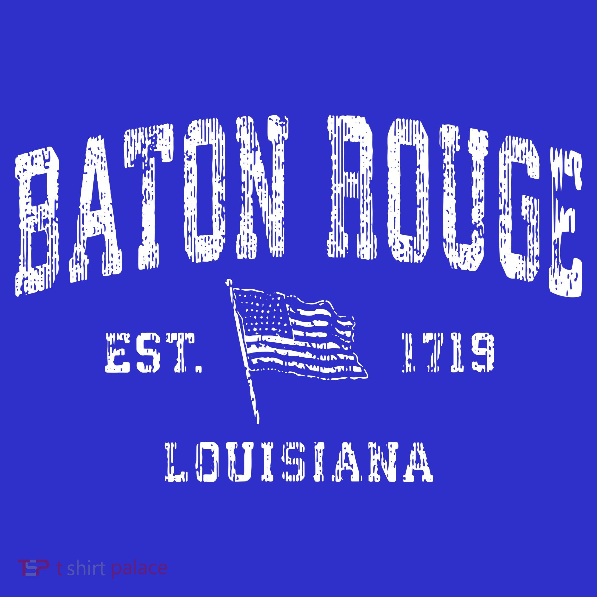 Baton Rouge Est 1719 Louisiana Coaster