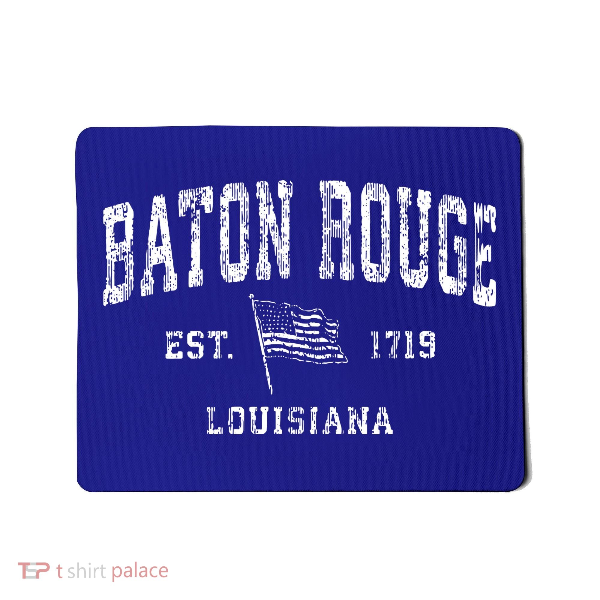 Baton Rouge Est 1719 Louisiana Mousepad