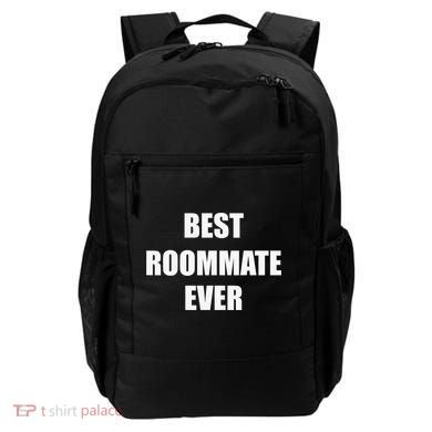 Best Roommate Ever Simple Block Style Backpack