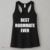 Best Roommate Ever Simple Block Style Women's Tank Top thumb 3