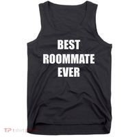 Best Roommate Ever Simple Block Style Tank Top thumb 0