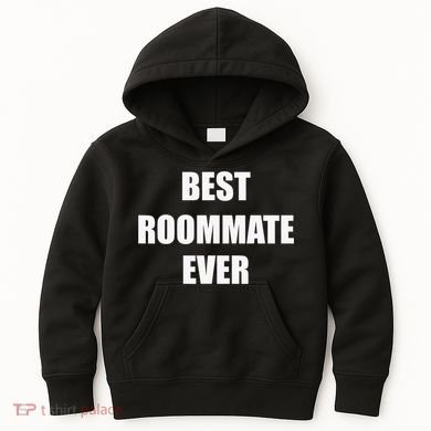 Best Roommate Ever Simple Block Style Kids Hoodie