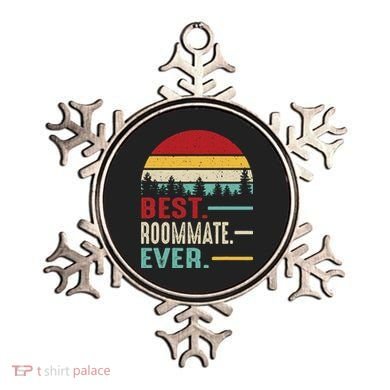 Best Roommate Ever Cool Retro Vintage Roommate Birthday Gift Ornament