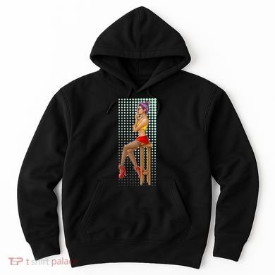 Break Girl Smoking Red Heels Hoodie