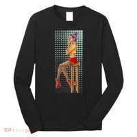 Break Girl Smoking Red Heels Long Sleeve Shirt thumb 0