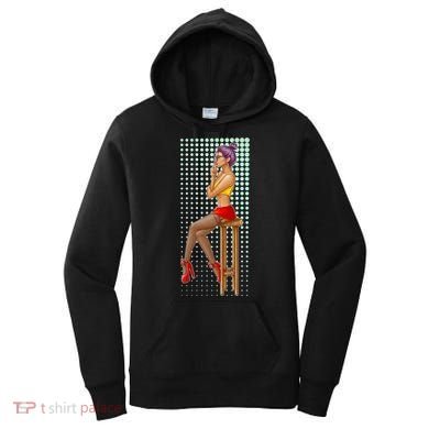 Break Girl Smoking Red Heels Women's Hoodie