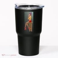 Break Girl Smoking Red Heels Tumbler thumb 0