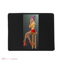 Break Girl Smoking Red Heels Mousepad thumb 0