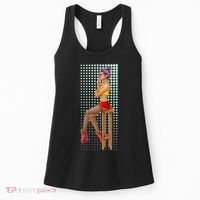 Break Girl Smoking Red Heels Women's Tank Top thumb 0