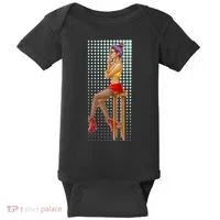 Break Girl Smoking Red Heels Baby Bodysuit thumb 0