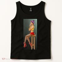Break Girl Smoking Red Heels Tank Top thumb 2