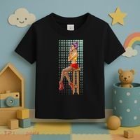 Break Girl Smoking Red Heels Toddler T-Shirt thumb 3