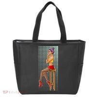 Break Girl Smoking Red Heels Tote Bag thumb 0