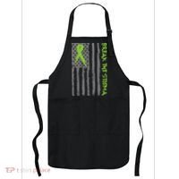 Break The Stigma Ribbon Flag Mental Heath Apron thumb 0