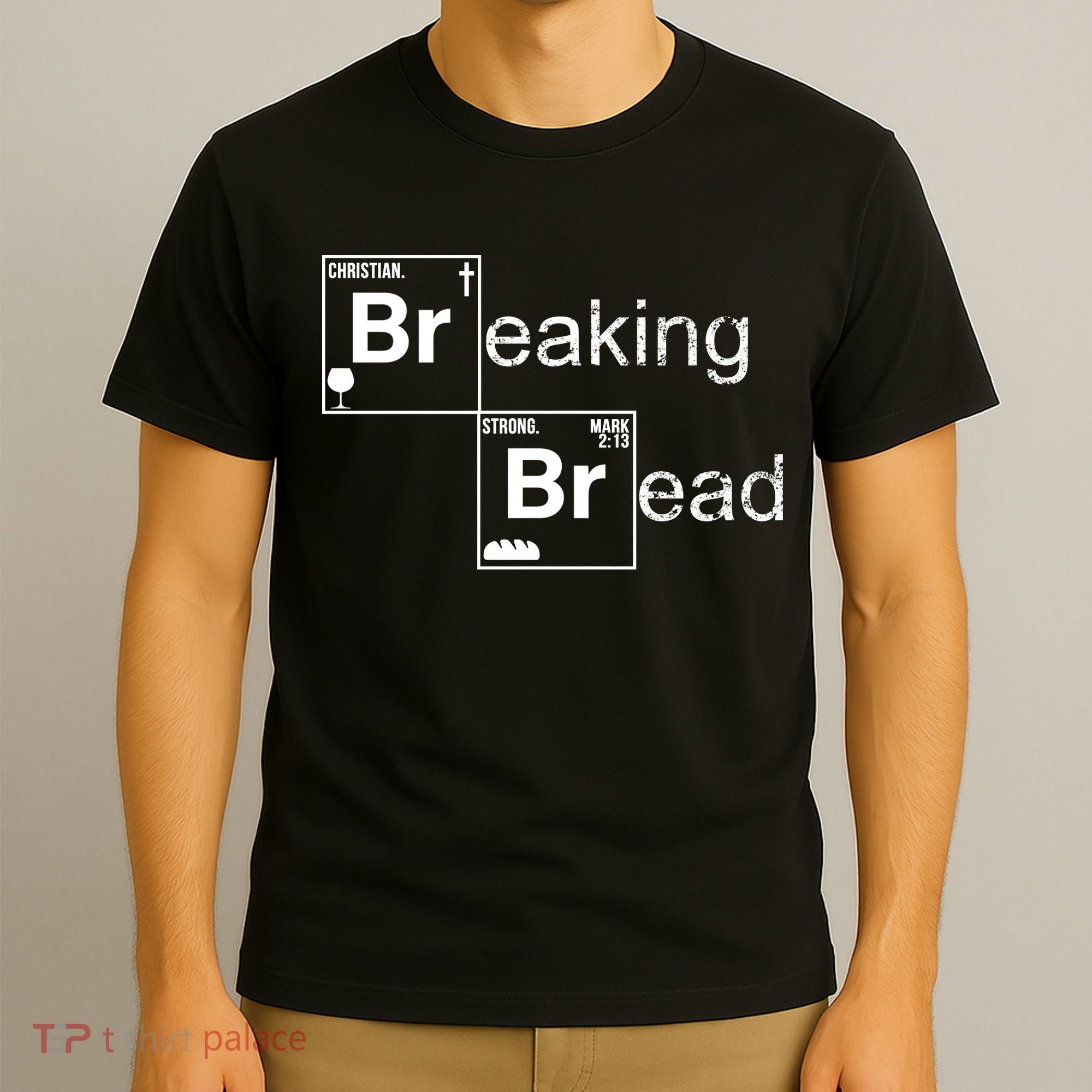 Breaking Bread Christian Faith T-Shirt