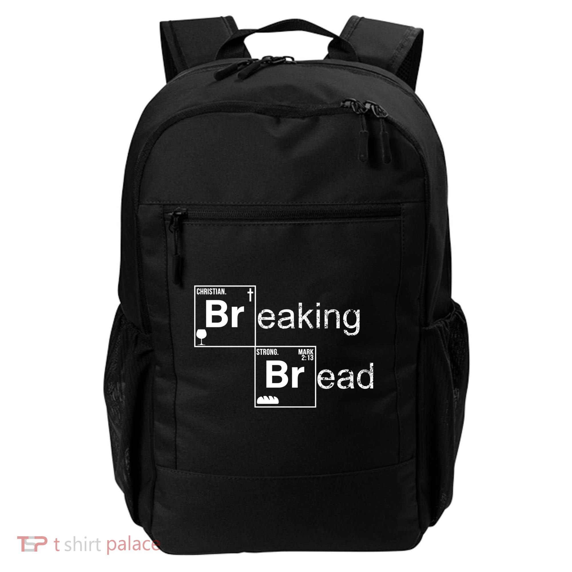 Breaking Bread Christian Faith Backpack
