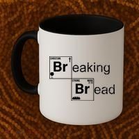 Breaking Bread Christian Faith Coffee Mug thumb 2