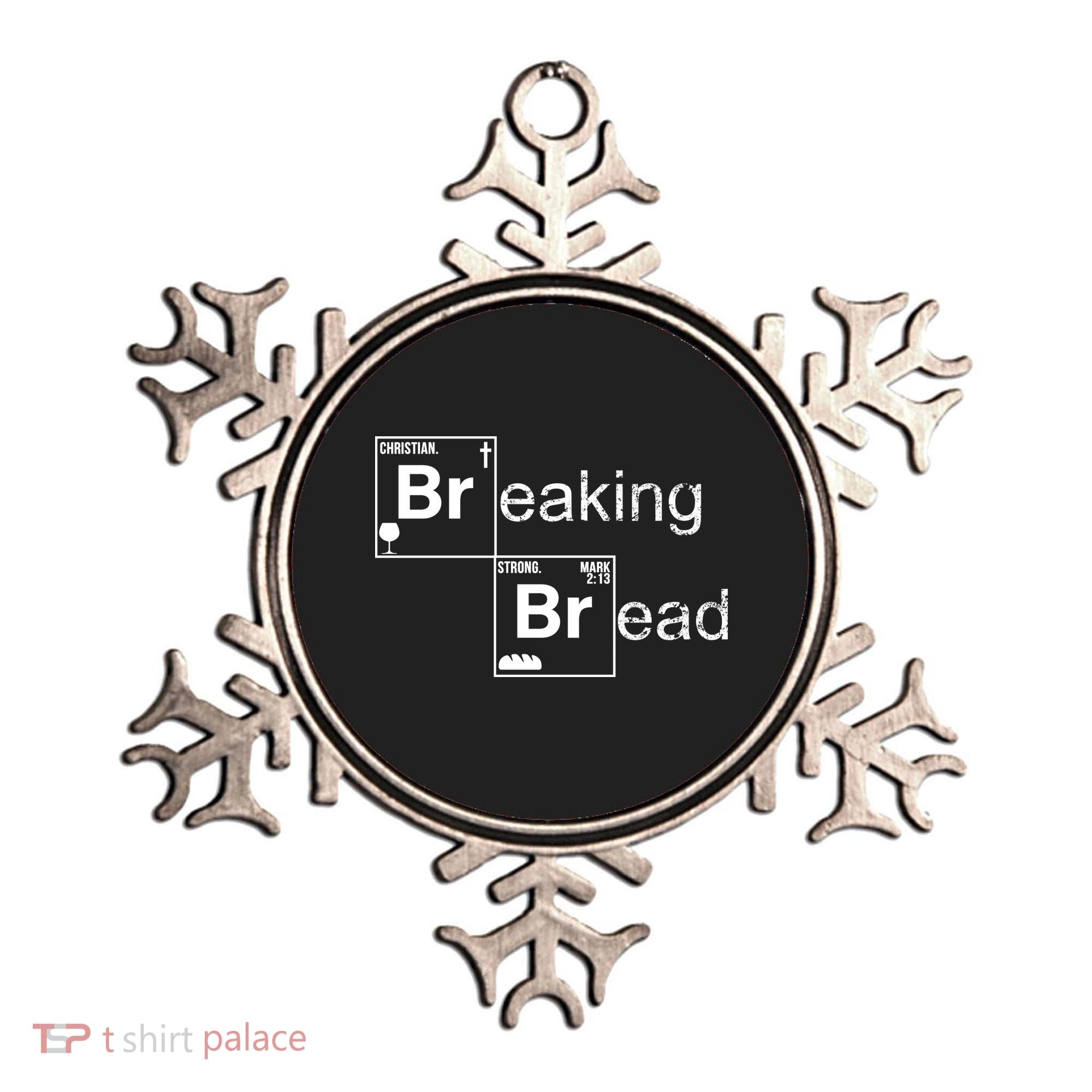 Breaking Bread Christian Faith Ornament