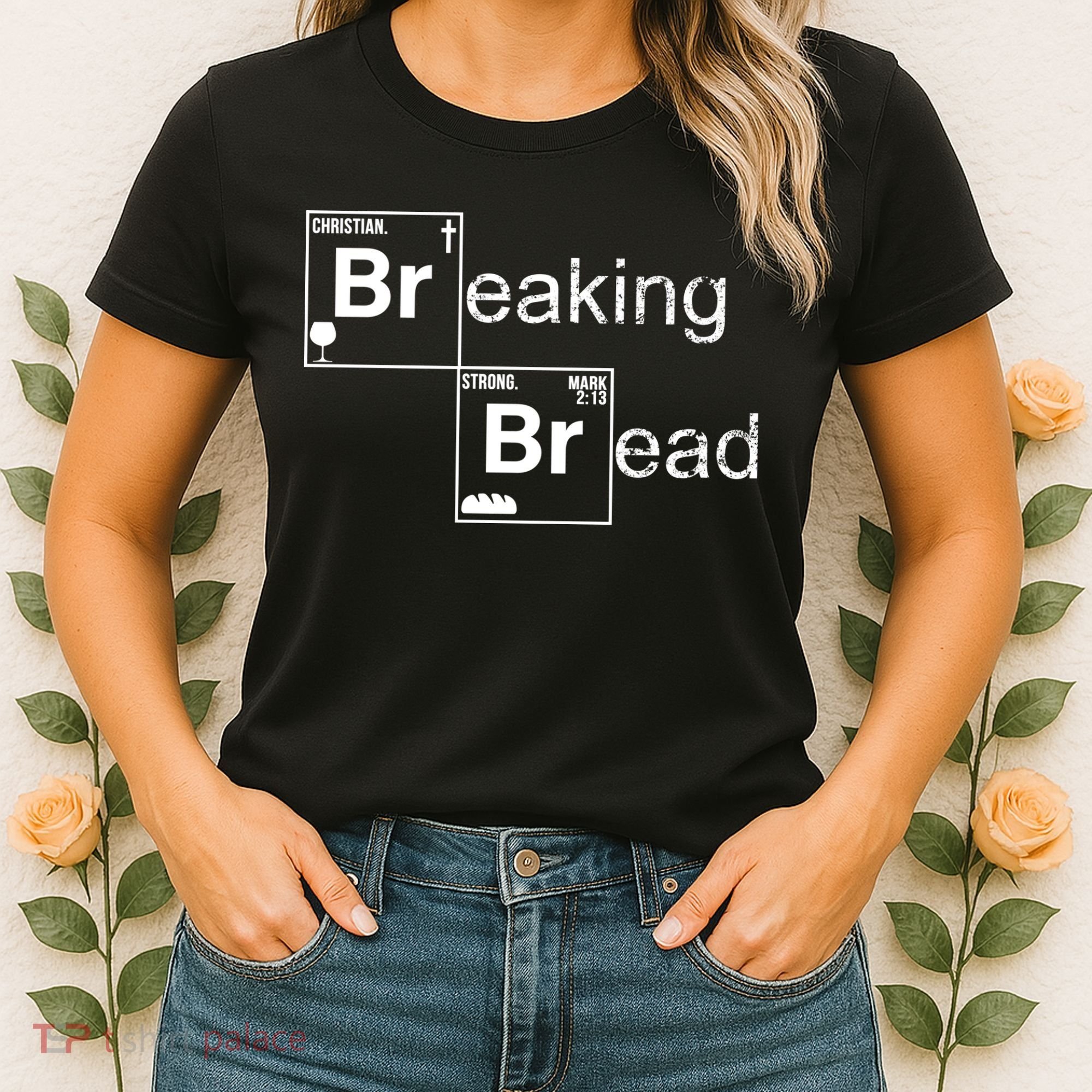 Breaking Bread Christian Faith Women's T-Shirt