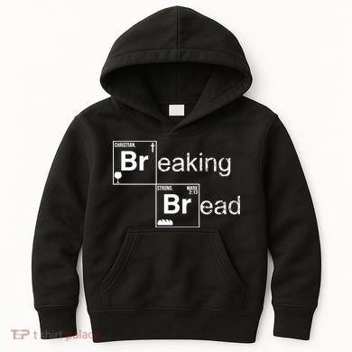 Breaking Bread Christian Faith Kids Hoodie