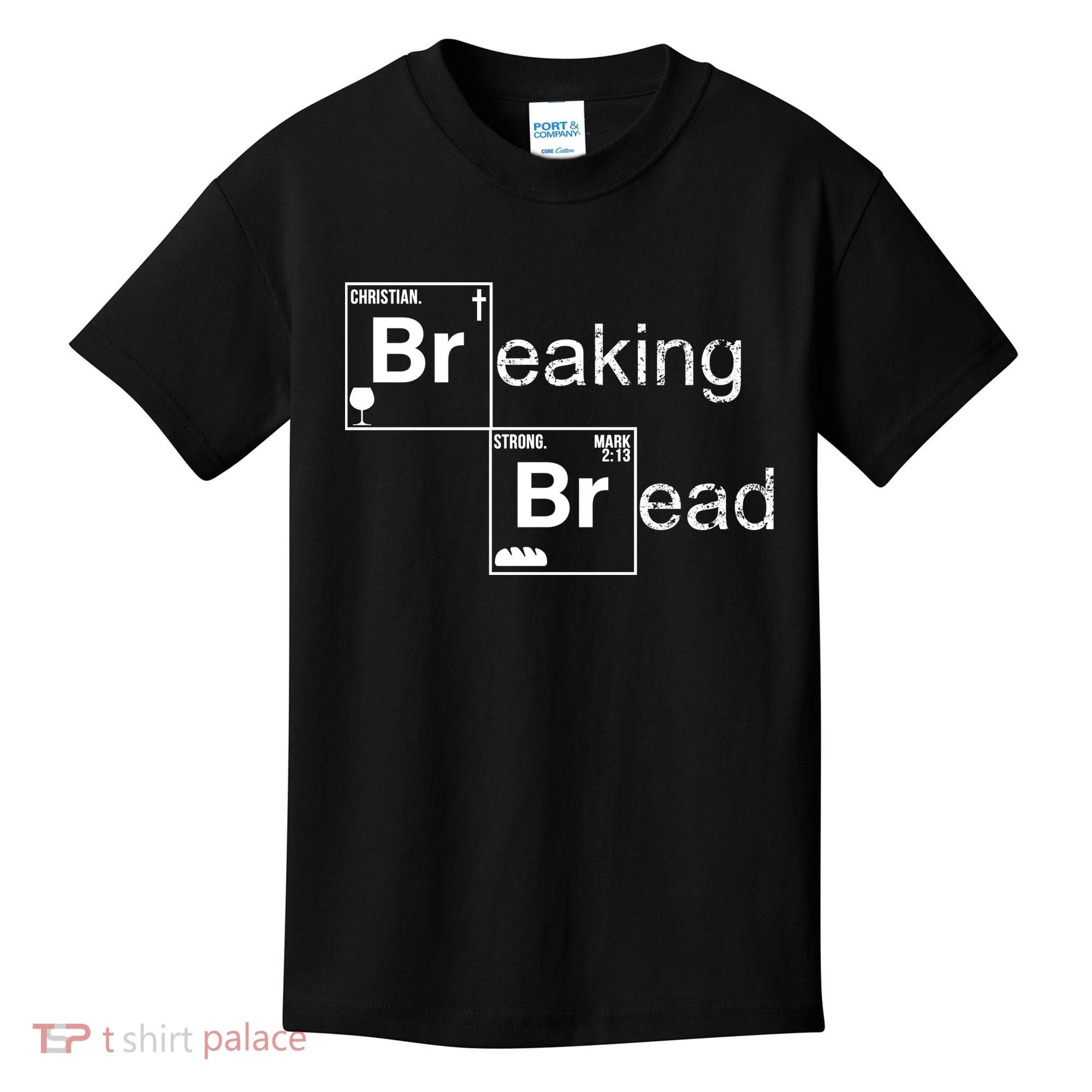 Breaking Bread Christian Faith Kids T-Shirt