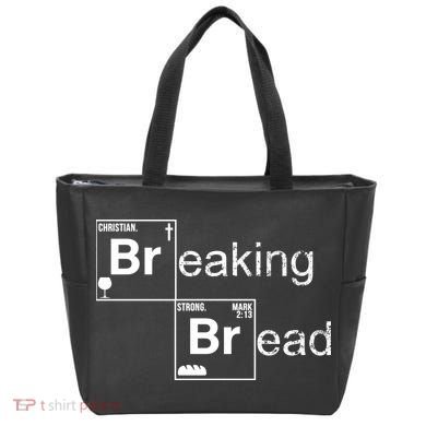 Breaking Bread Christian Faith Tote Bag