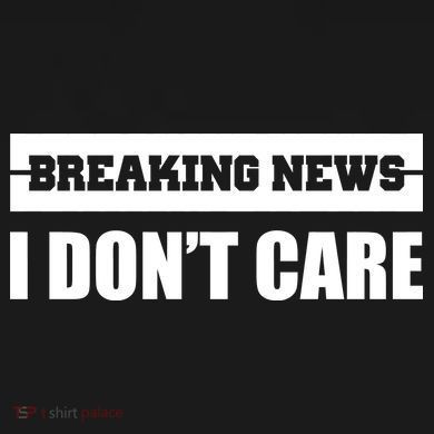 Breaking News I Don't Care Backpack