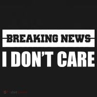 Breaking News I Don't Care Backpack thumb 2