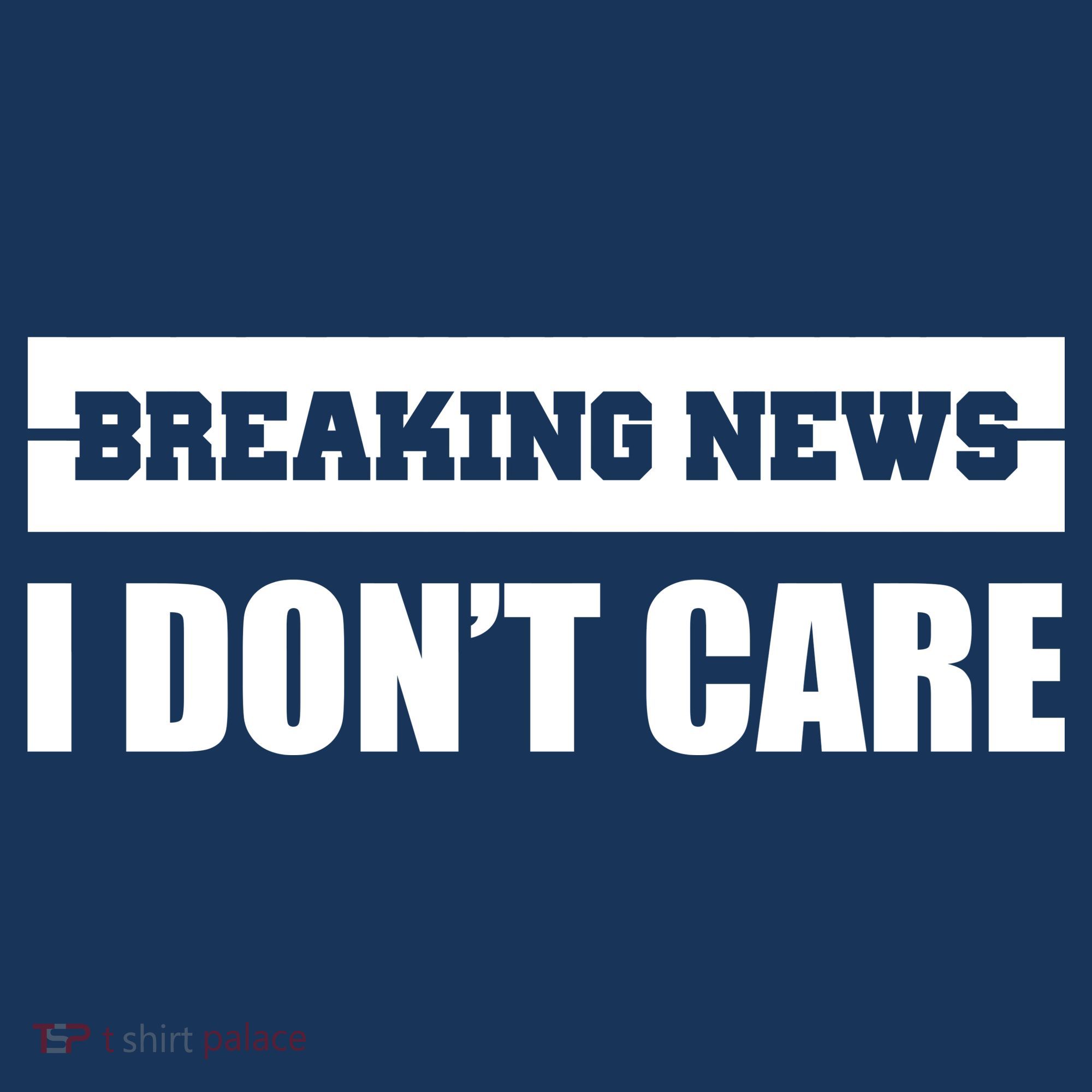 Breaking News I Don't Care Beanie