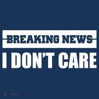 Breaking News I Don't Care Women's Hoodie thumb 2