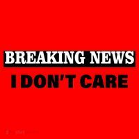 Breaking News I Don't Care Funny Meme Santa Hat thumb 1