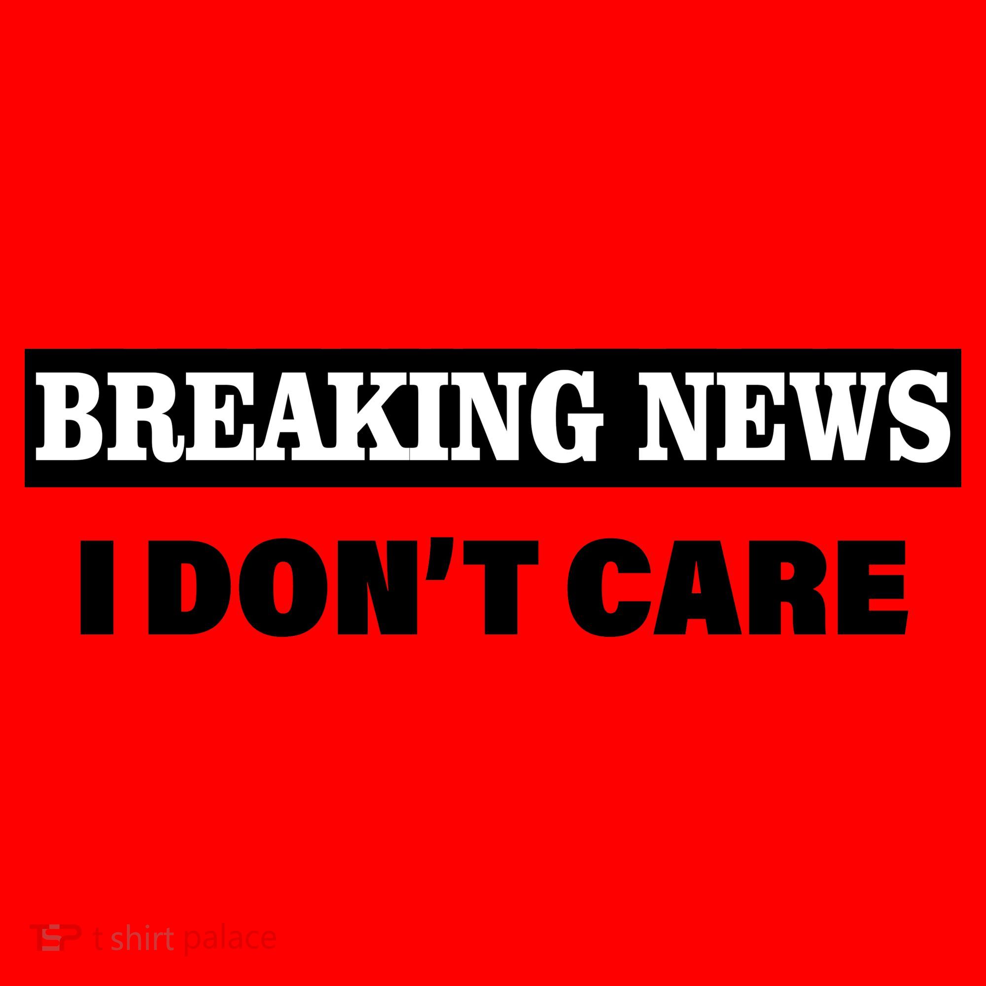 Breaking News I Don't Care Funny Meme Santa Hat