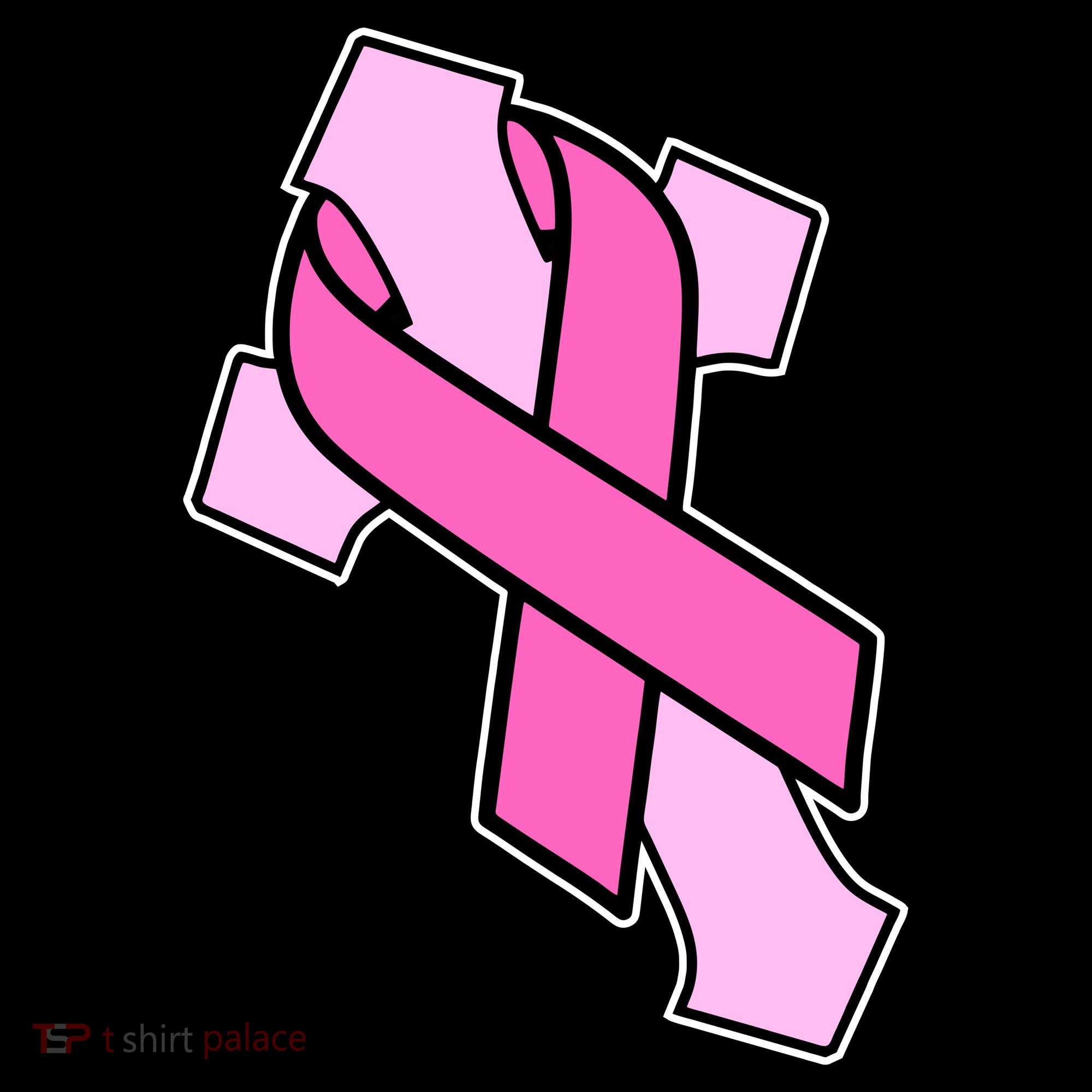 Breast Cancer Awareness Christian Pink Cross Ribbon Coffee Mug