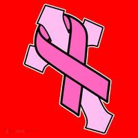 Breast Cancer Awareness Christian Pink Cross Ribbon Santa Hat thumb 1