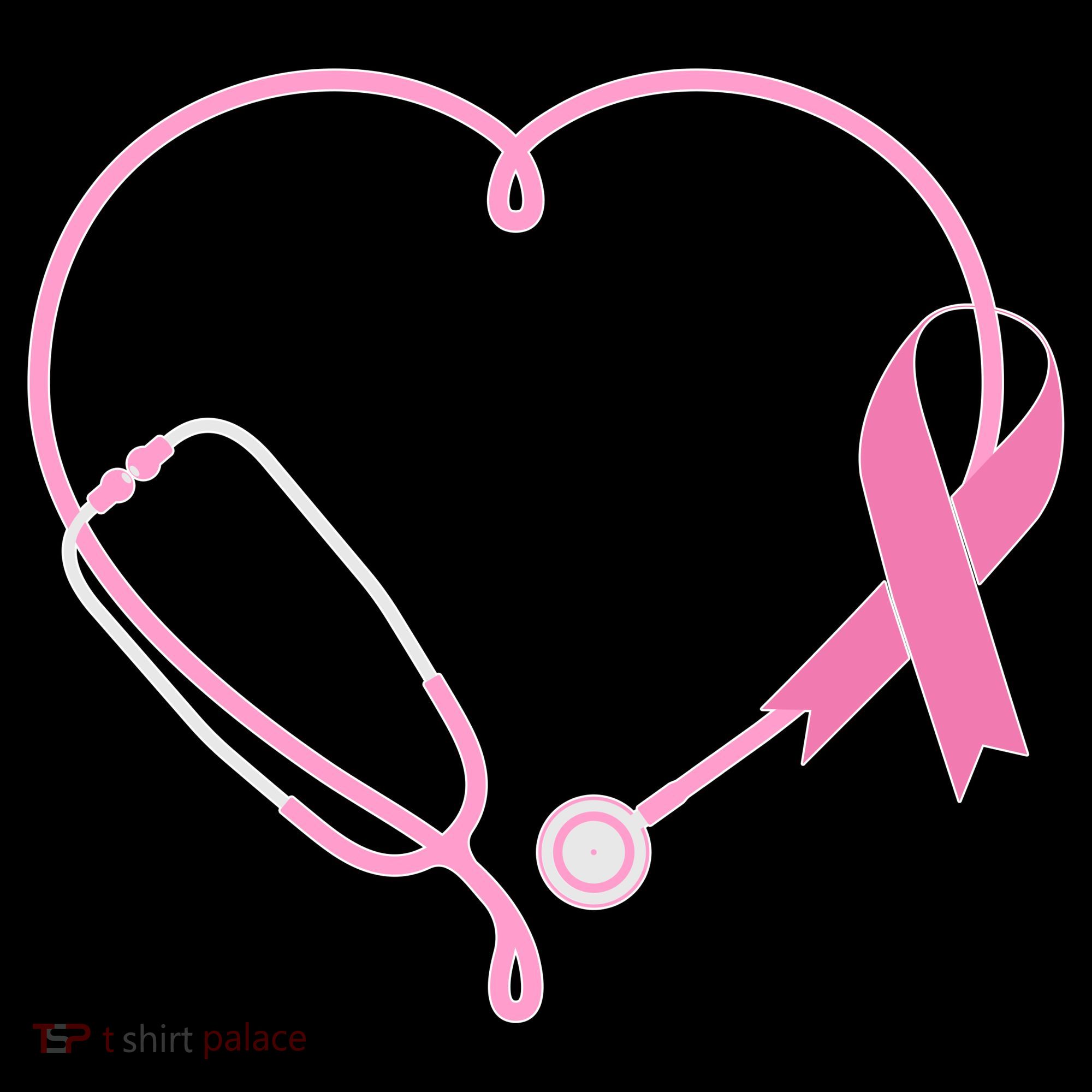 Breast Cancer Awareness Doctor Nurse Stethoscope Visor