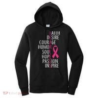 Breast Cancer Awareness Fearless Faith Women's Hoodie thumb 0