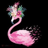 Breast Cancer Awareness Flamingo Floral Coffee Mug thumb 5