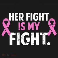Breast Cancer Awareness Her Fight Is My Fight T-Shirt thumb 7