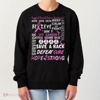 Breast Cancer Awareness Mash-Up Women's Sweatshirt thumb 0