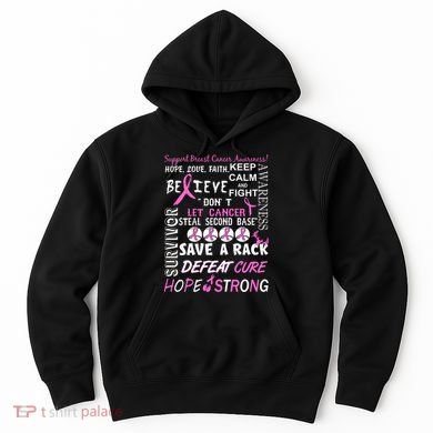 Breast Cancer Awareness Mash-Up Hoodie