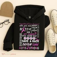 Breast Cancer Awareness Mash-Up Hoodie thumb 4