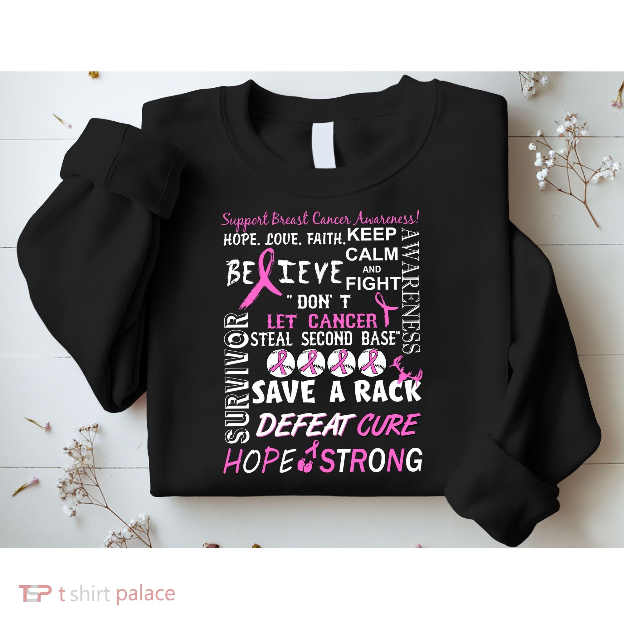 Breast Cancer Awareness Mash-Up Sweatshirt